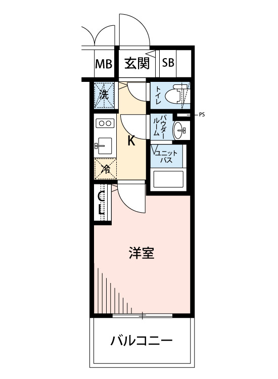 マイナビSTAYなんば 1108 間取り図