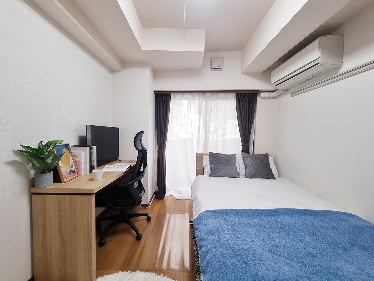 マイナビSTAYミライエ三田高輪 214 部屋全体
