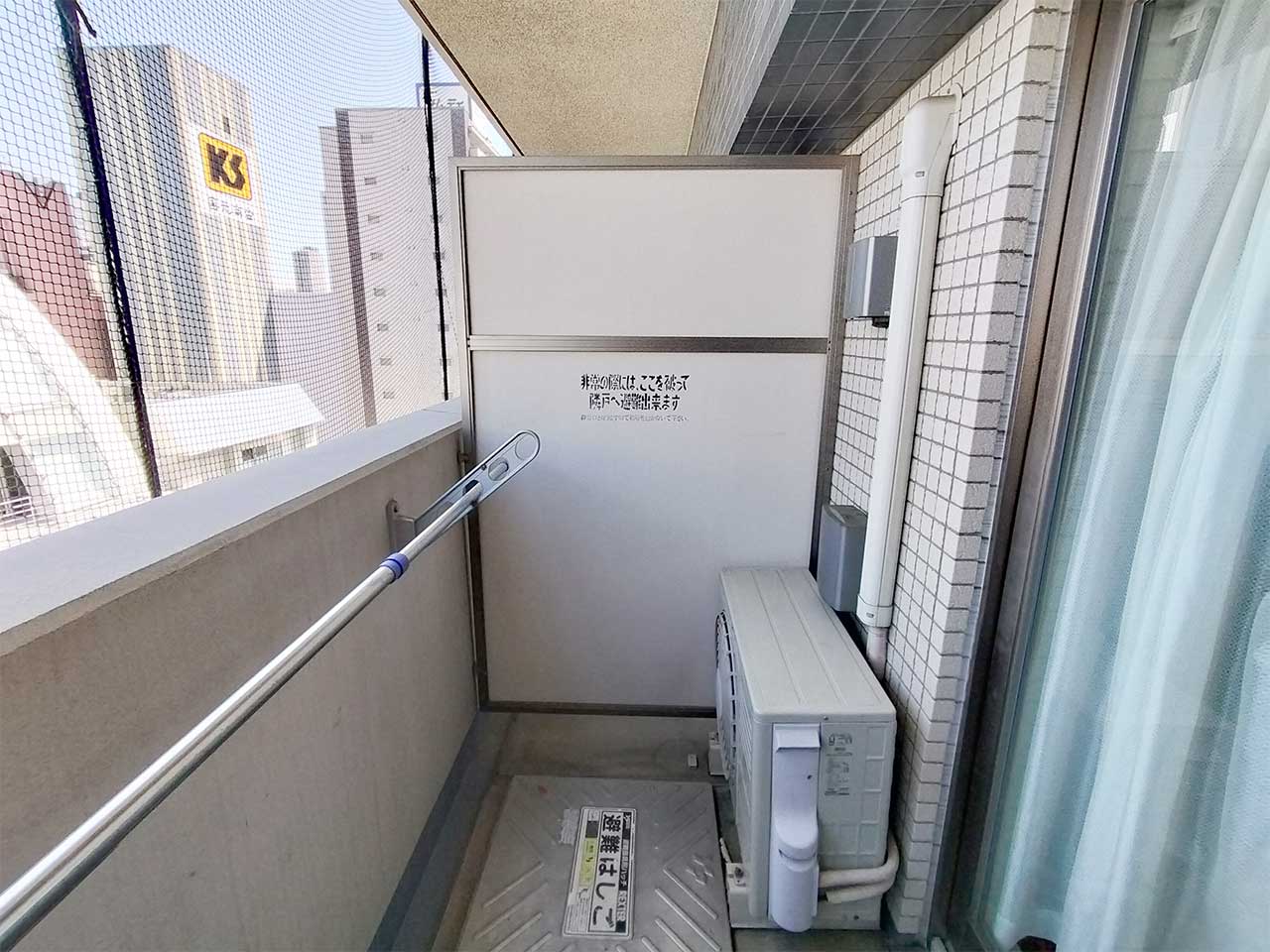 マイナビSTAY淀屋橋 1005 バルコニー