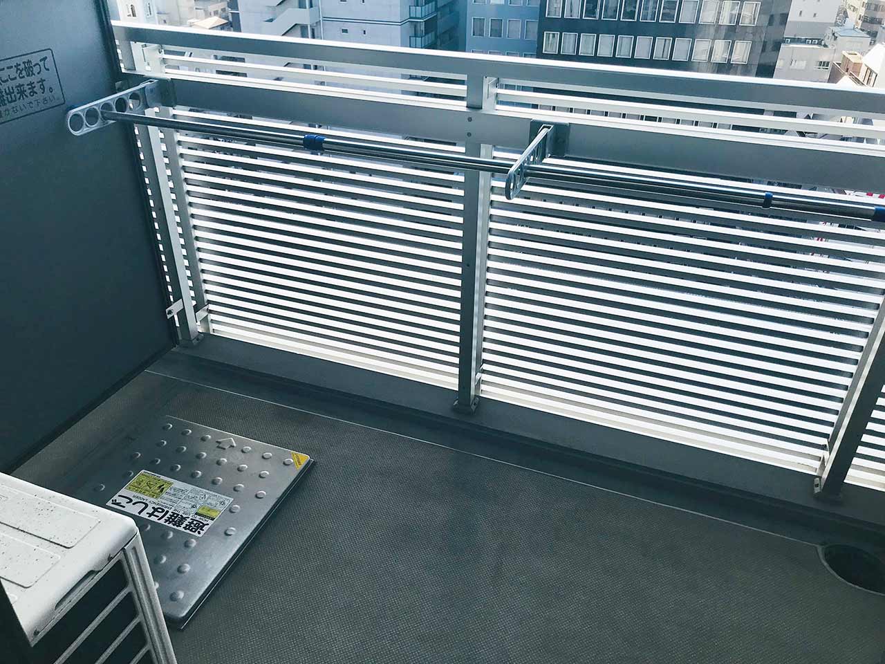 マイナビSTAYコンフォート本町 1401 バルコニー
