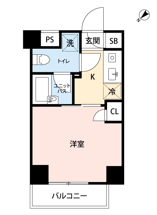 マイナビSTAYパークホーム押上 601 間取り図