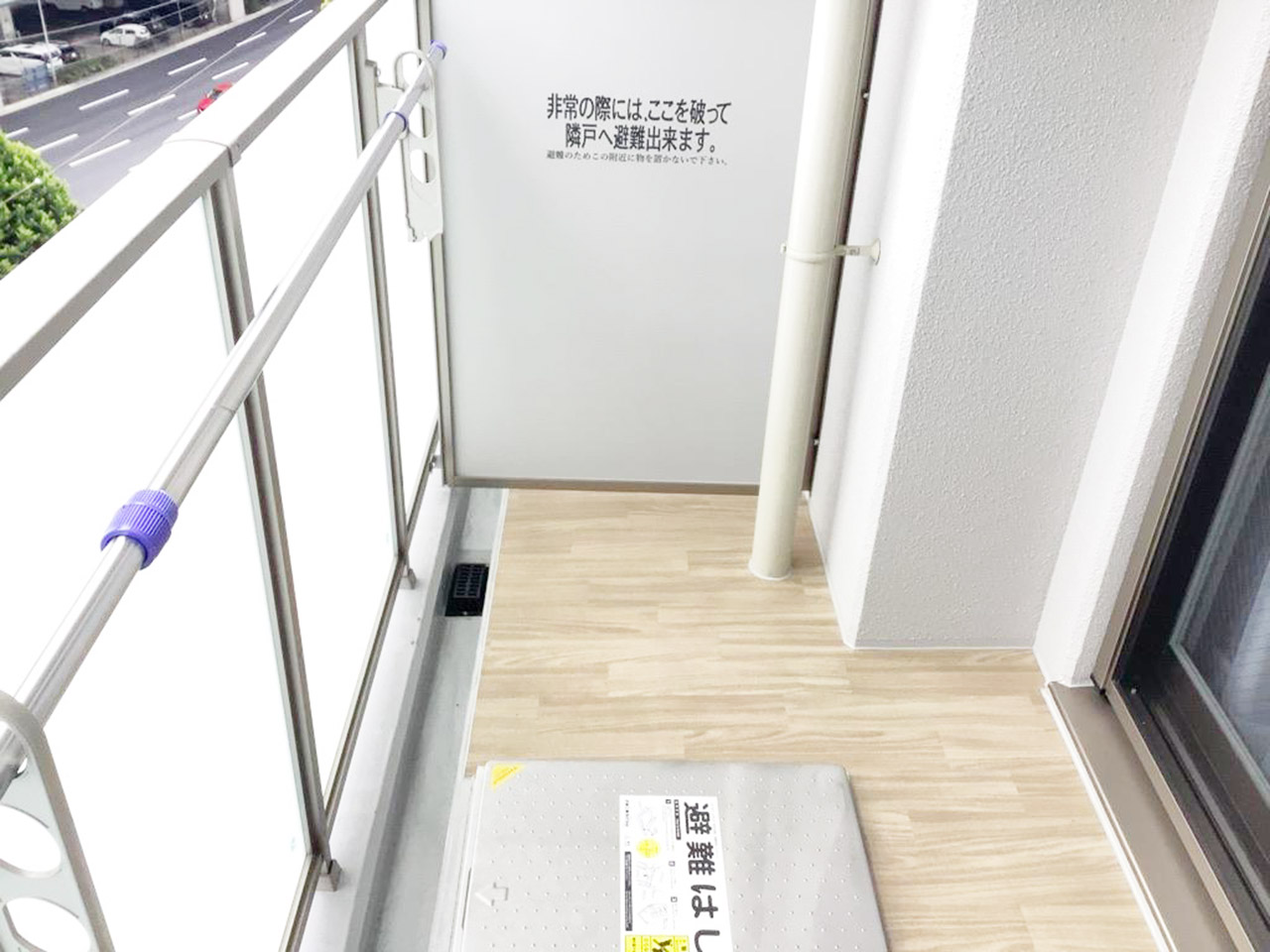 マイナビSTAY阿波座プライムコート 607 バルコニー