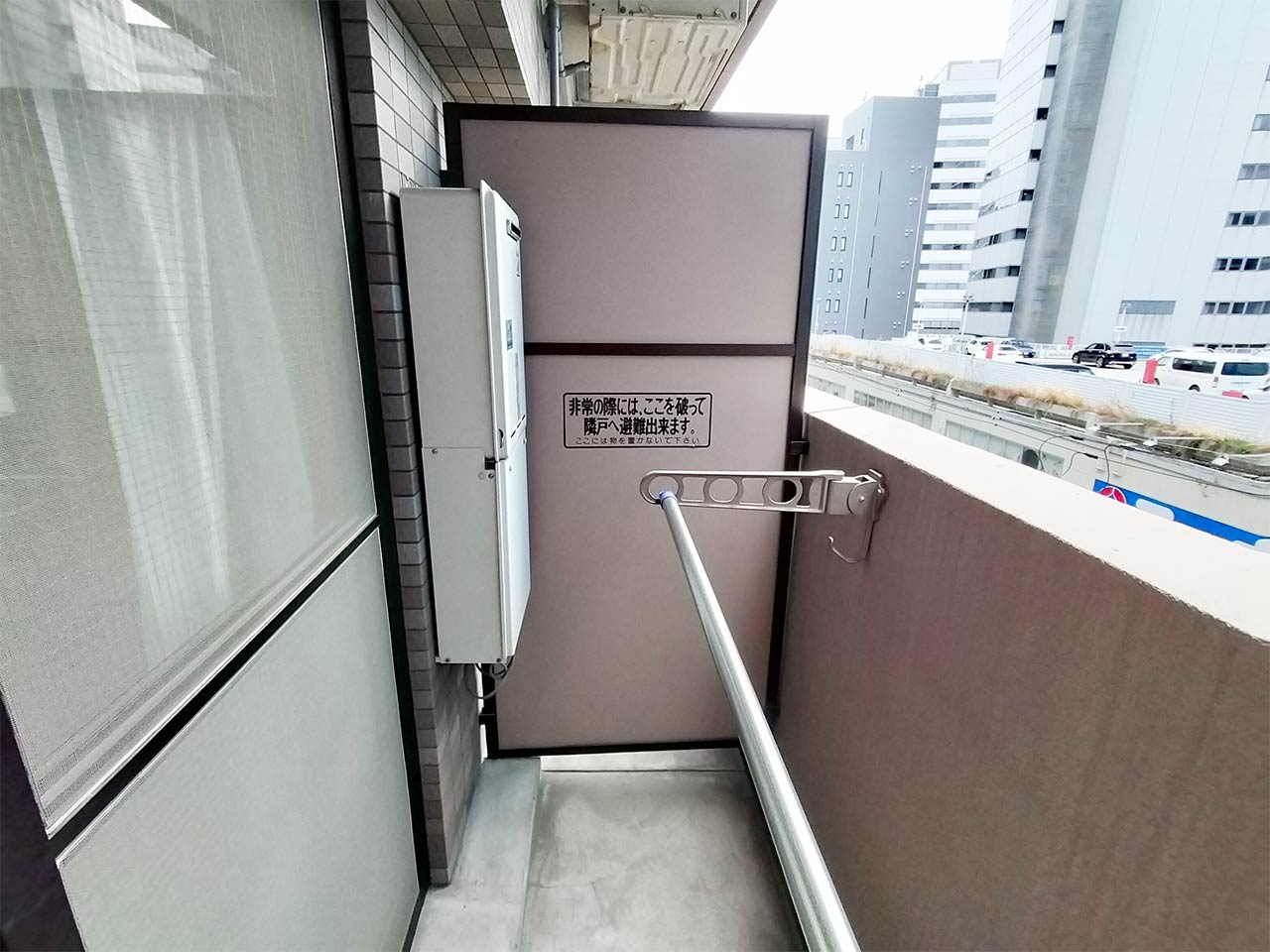マイナビSTAYレジデア西本町 501 バルコニー