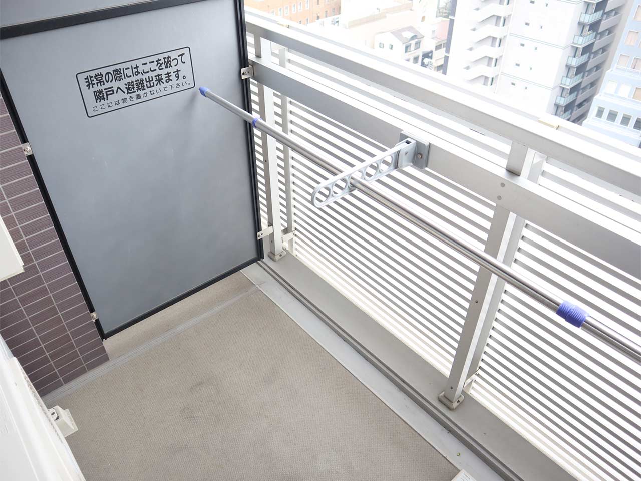 マイナビSTAYコンフォート本町 1501 バルコニー