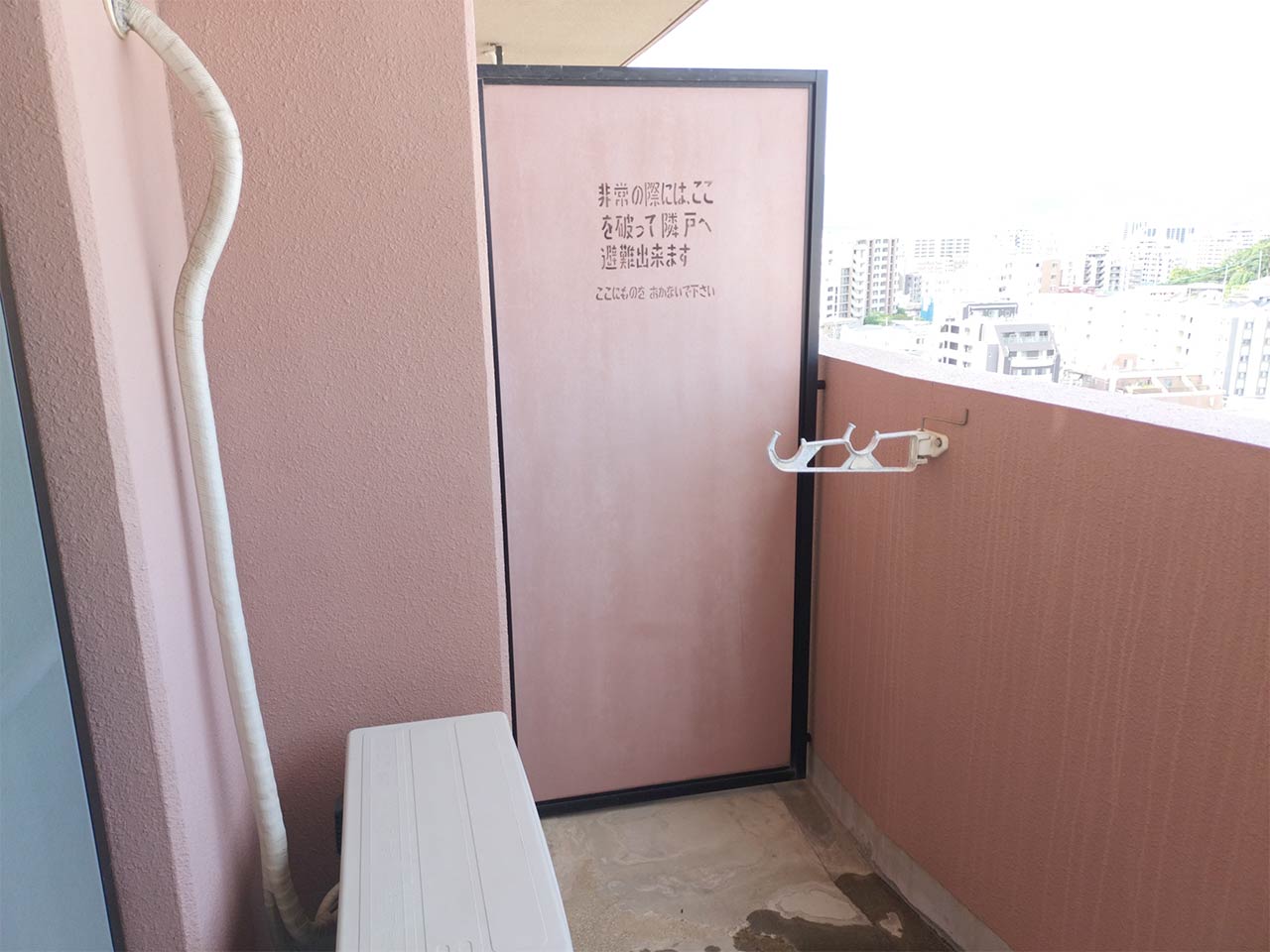 マイナビSTAY福岡西新 1305 バルコニー