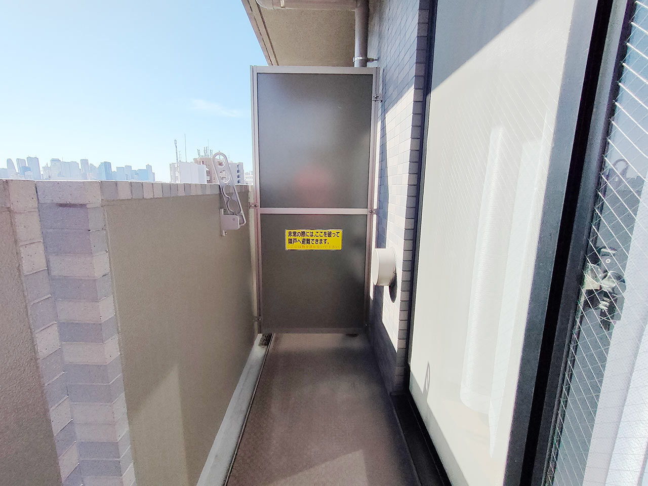 マイナビSTAYミライエ目白椎名町 801 バルコニー