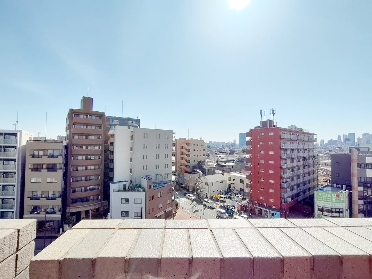 マイナビSTAYミライエ目白椎名町 801 バルコニー