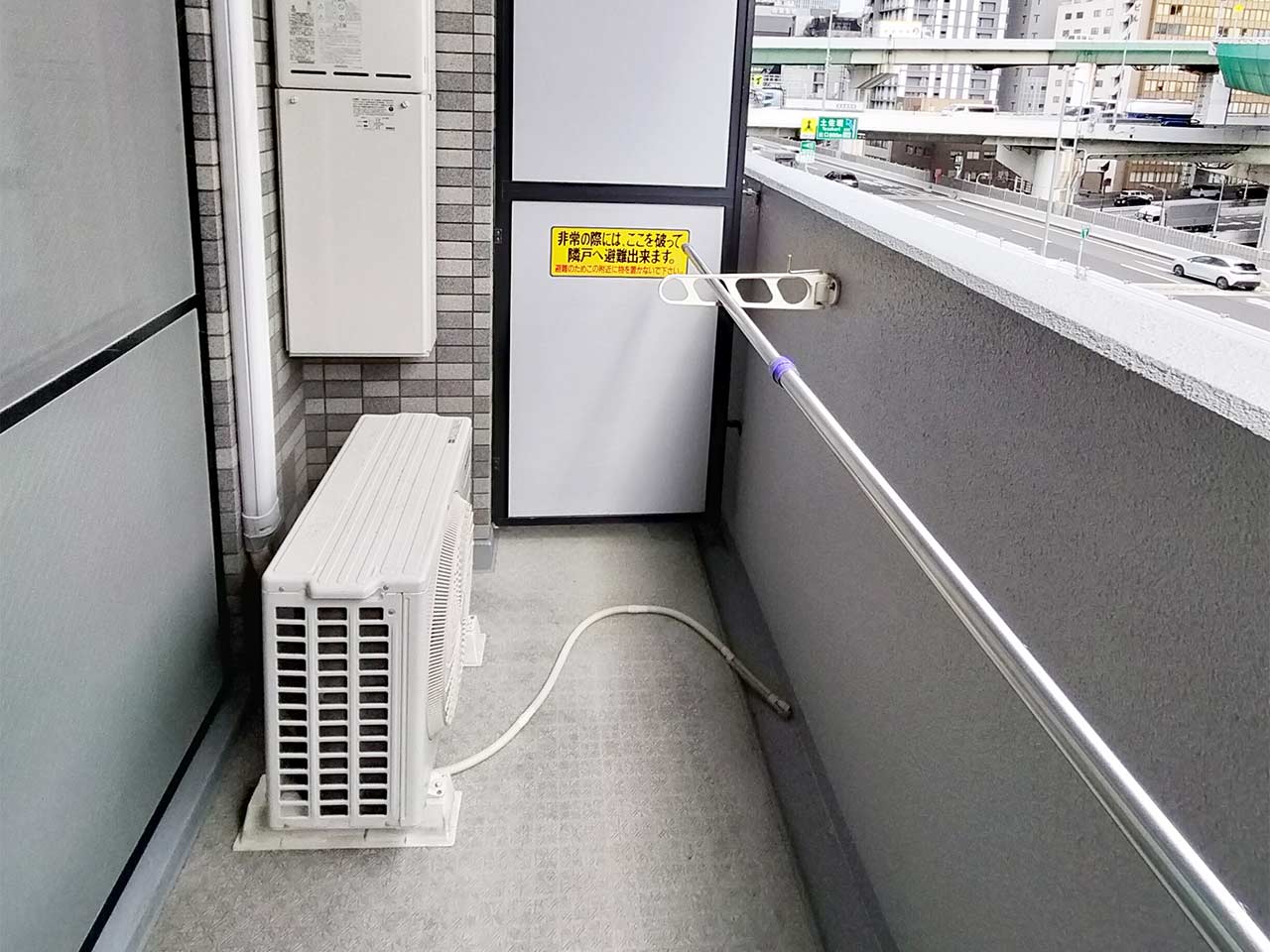 マイナビSTAY本町 705 バルコニー