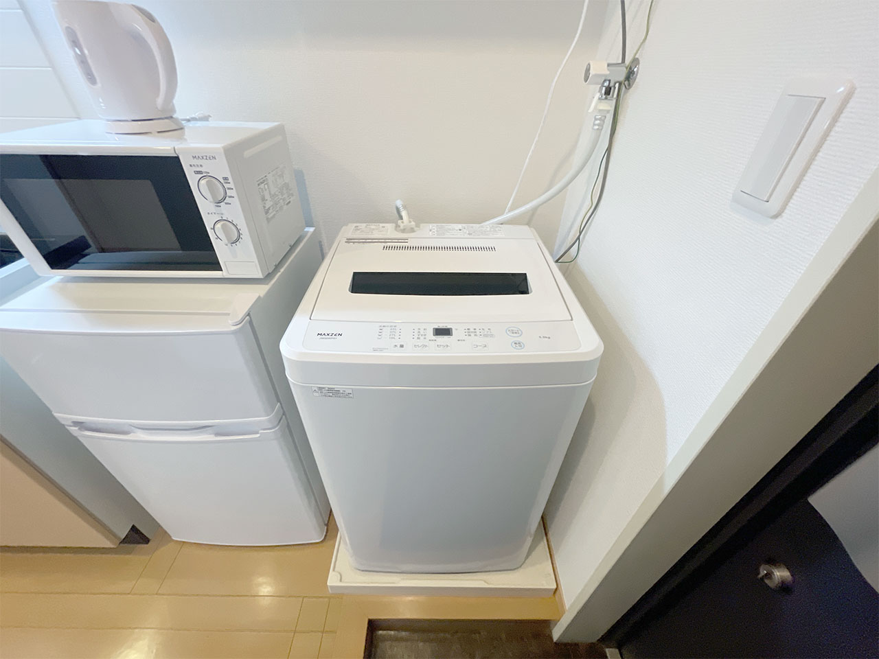 マイナビSTAY文京早稲田レジデンス 402 洗濯機