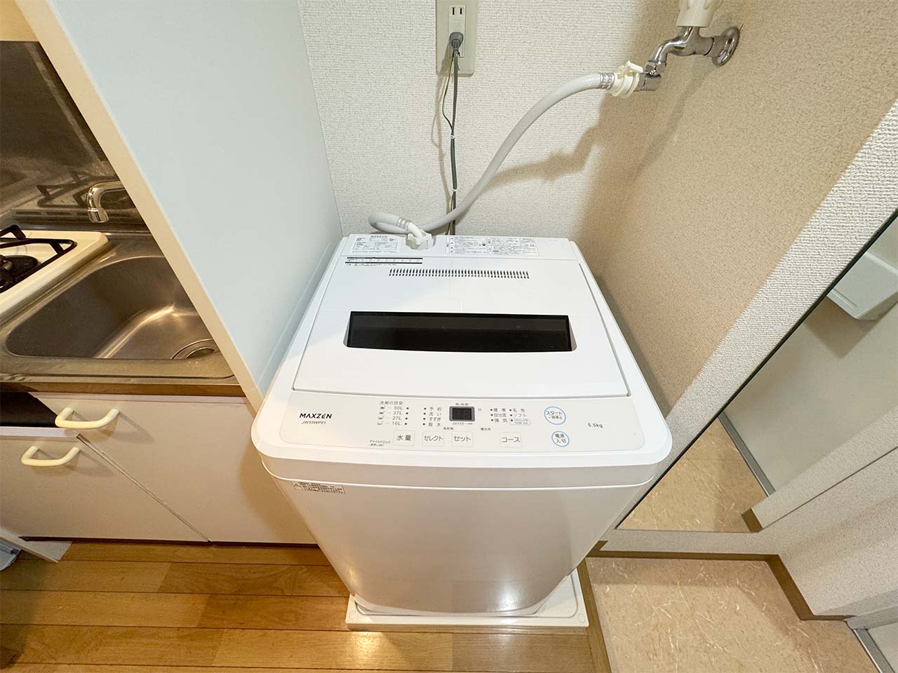マイナビSTAYミライエ浜田山 303 洗濯機
