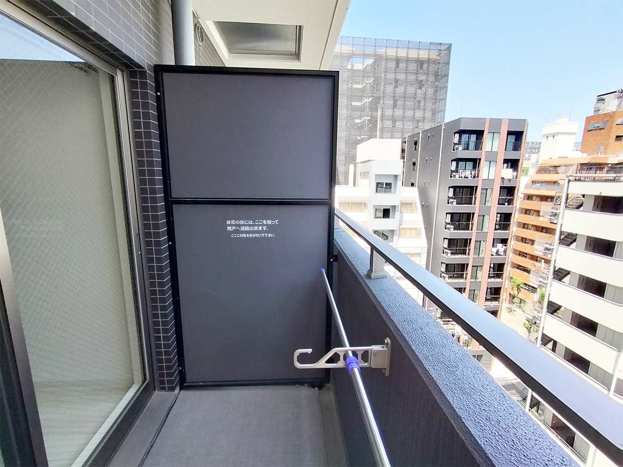 マイナビSTAY大手前 906 バルコニー