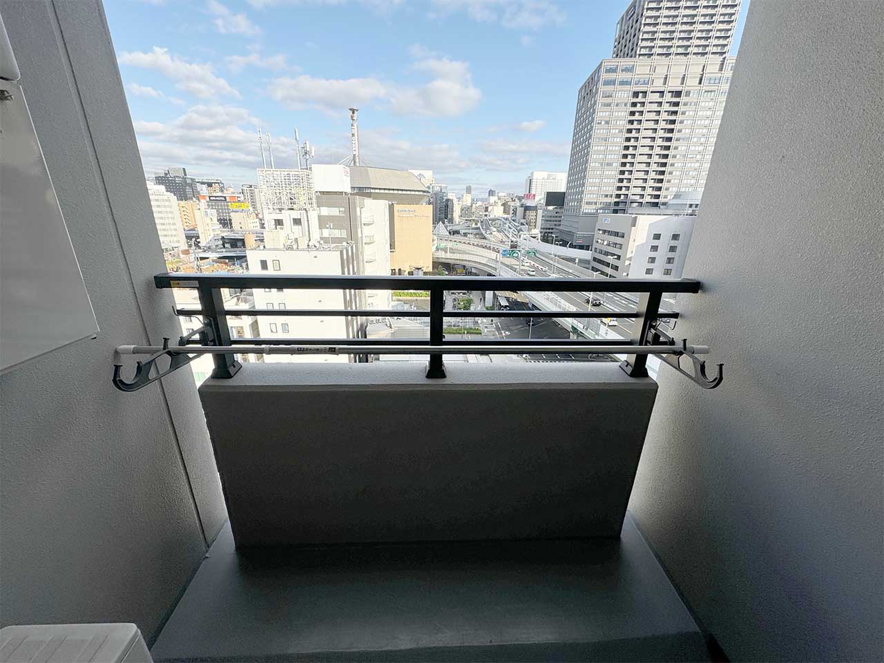 マイナビSTAY難波ステーションゲートサウステラス 1104 バルコニー