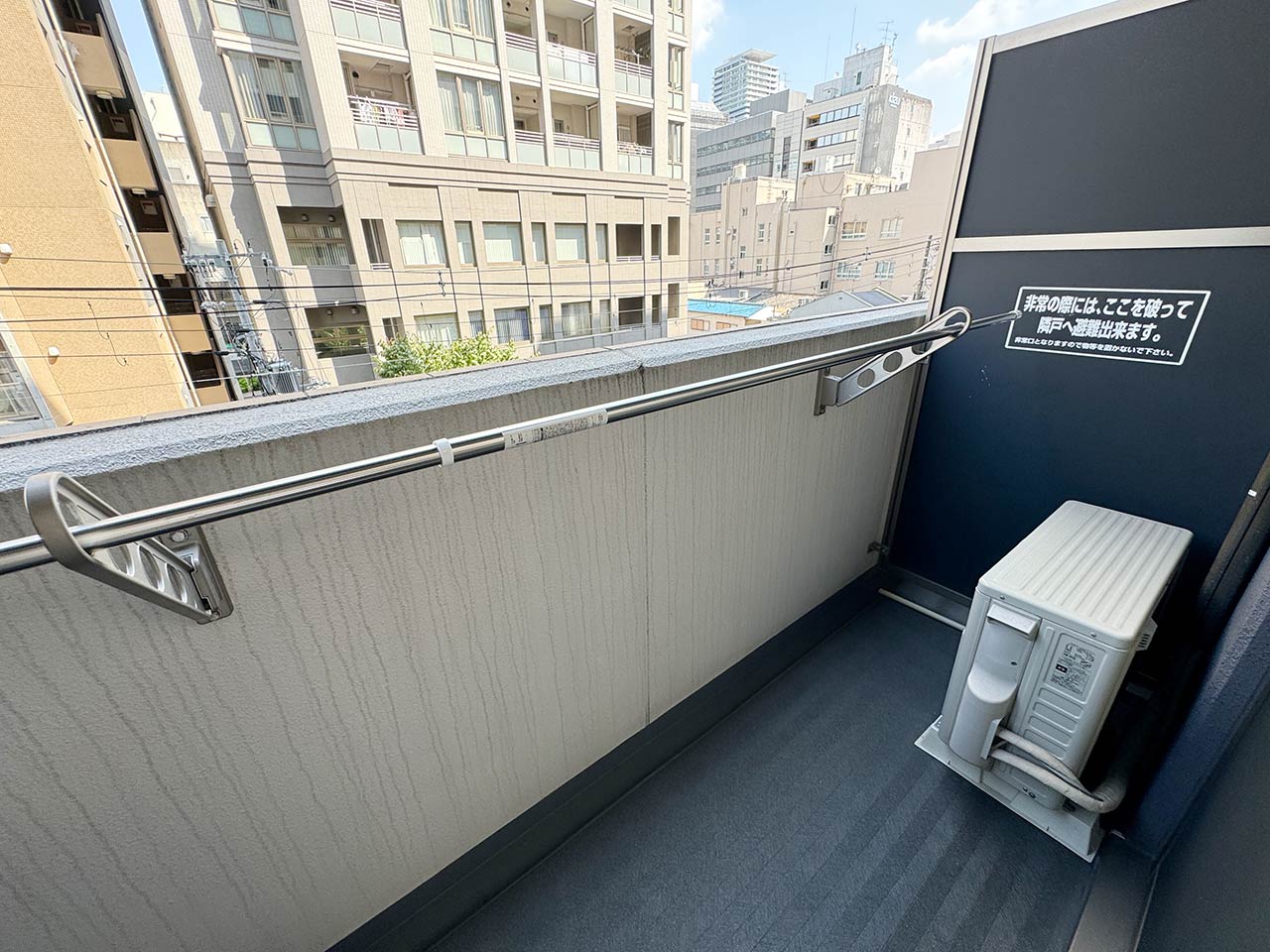マイナビSTAY本町グランデ 408 バルコニー