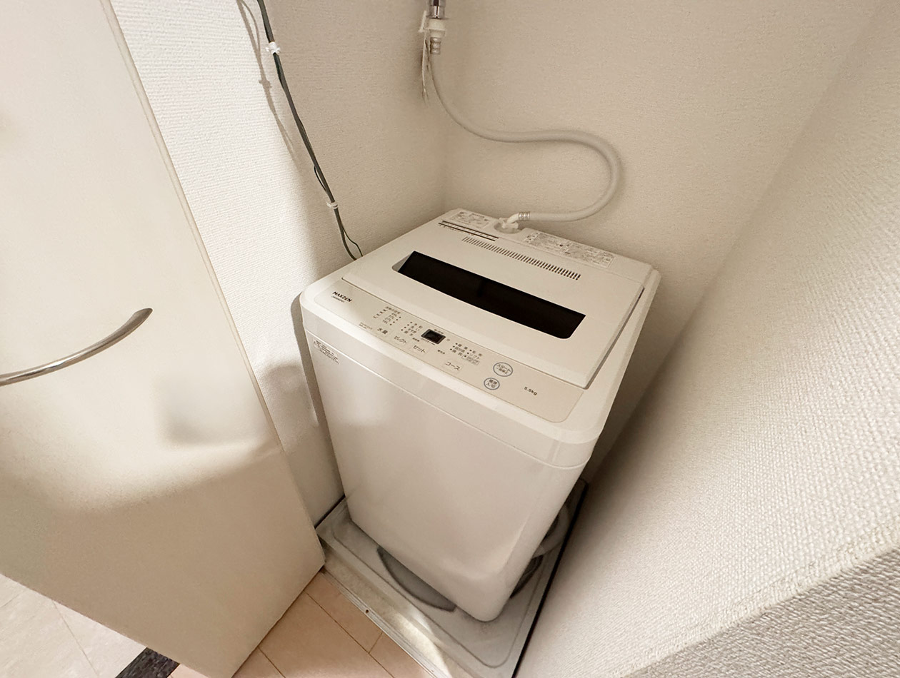 マイナビSTAY難波リバーオアシス 1506 洗濯機