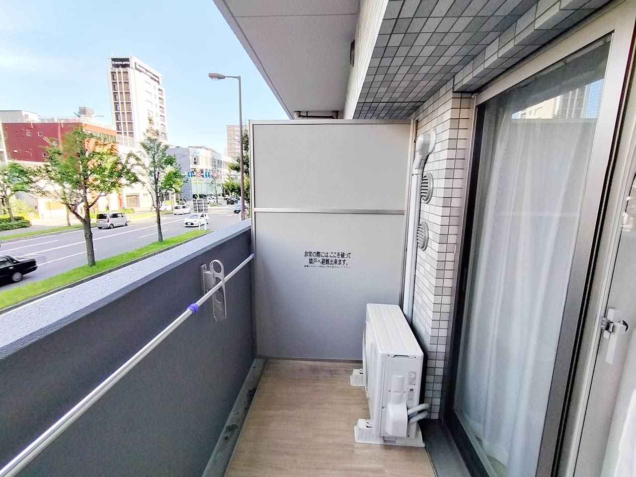 マイナビSTAYなんば 208 バルコニー