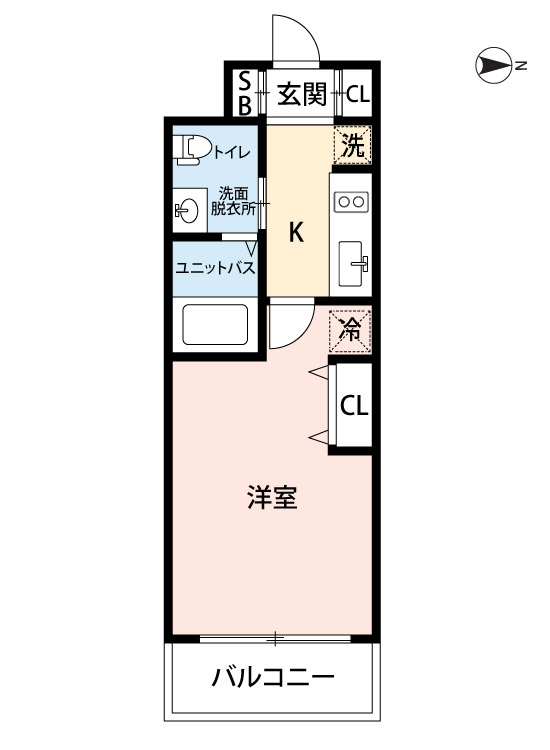 マイナビSTAY本町イースト 906 間取り図