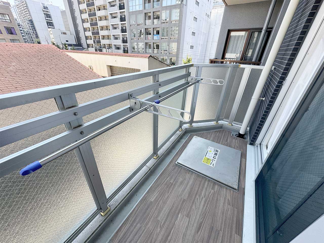 マイナビSTAY大阪城WESTEN 503 バルコニー