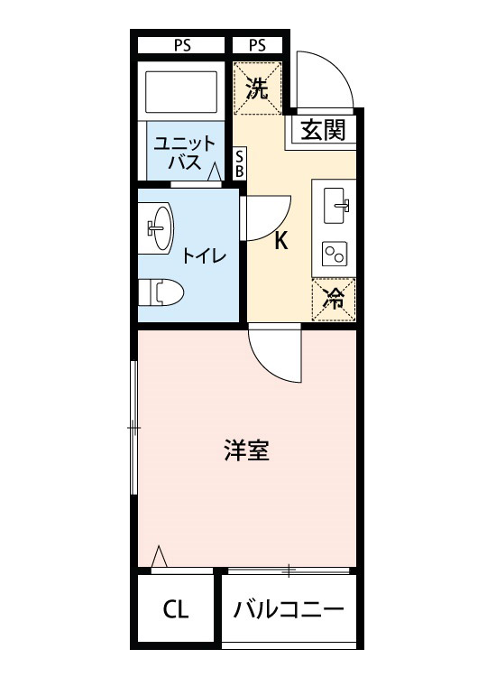 マイナビSTAY所沢グリーンヒルズ 304 間取り図