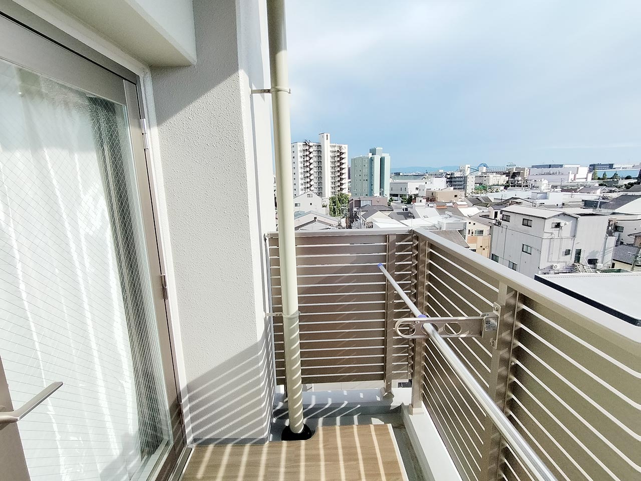 マイナビSTAY弁天町ルシェンテ 710 バルコニー