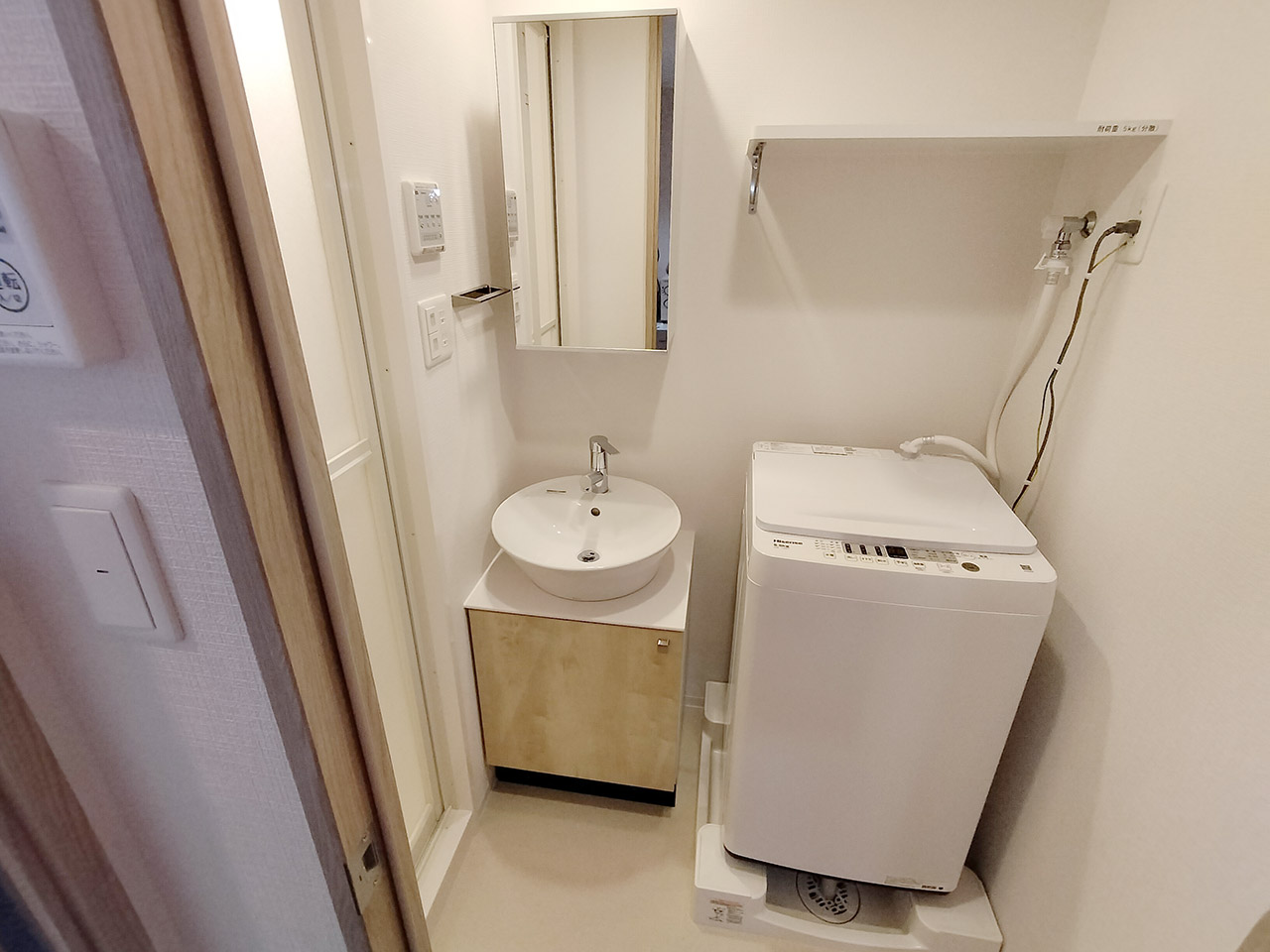 マイナビSTAY弁天町ルシェンテ 807 洗面台