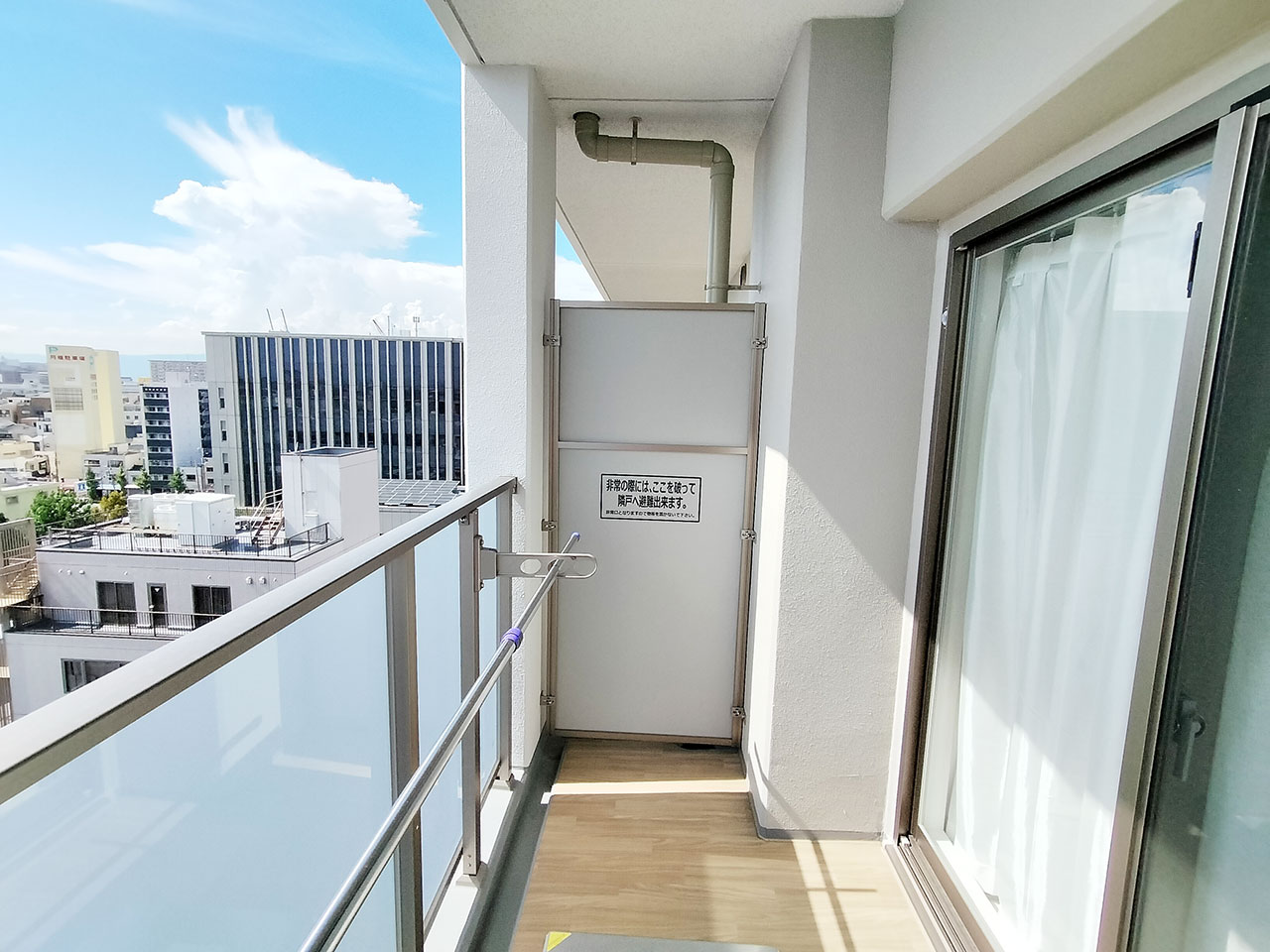 マイナビSTAY弁天町ルシェンテ 1004 バルコニー