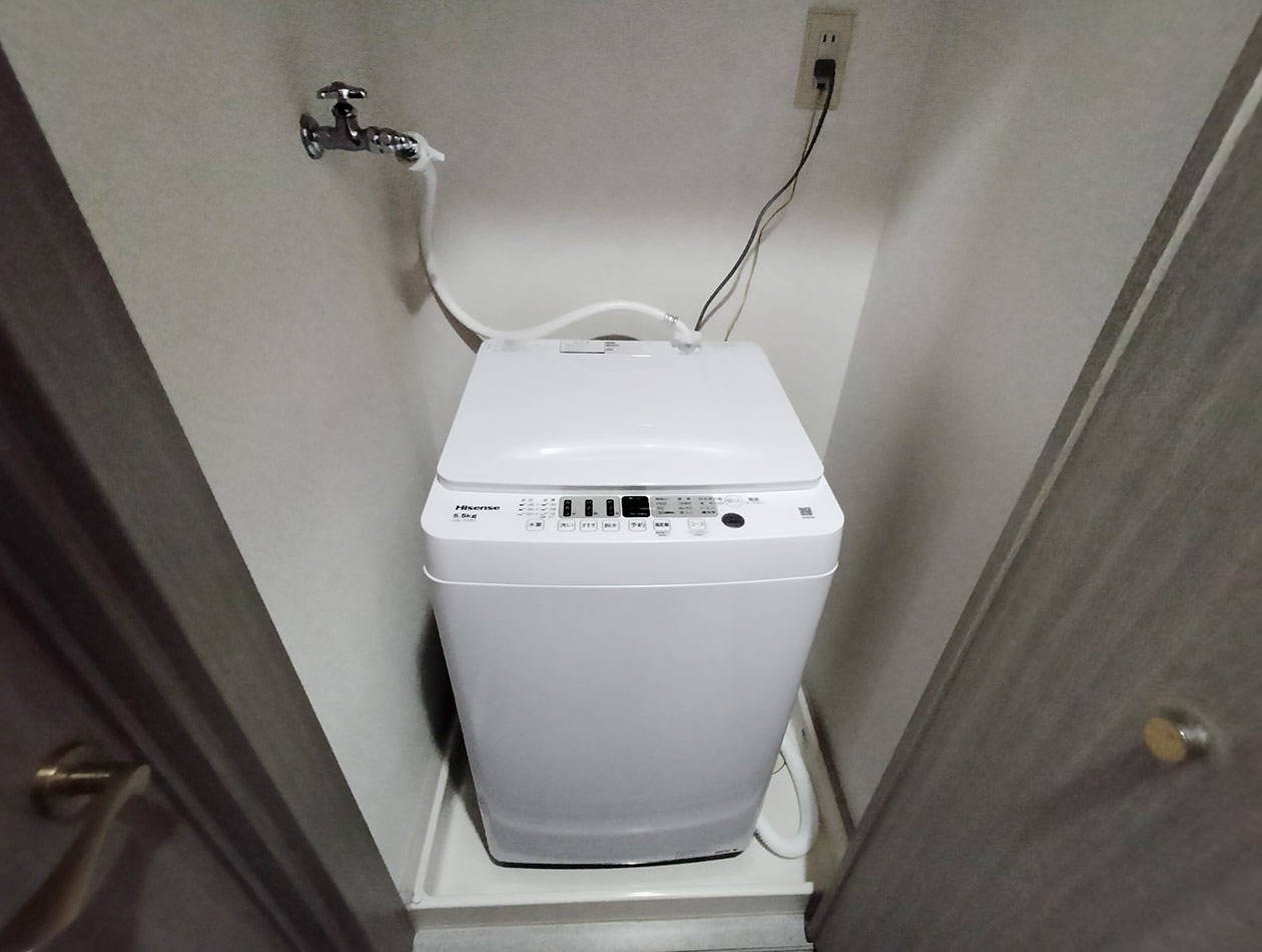 マイナビSTAYプランドール所沢 201 洗濯機