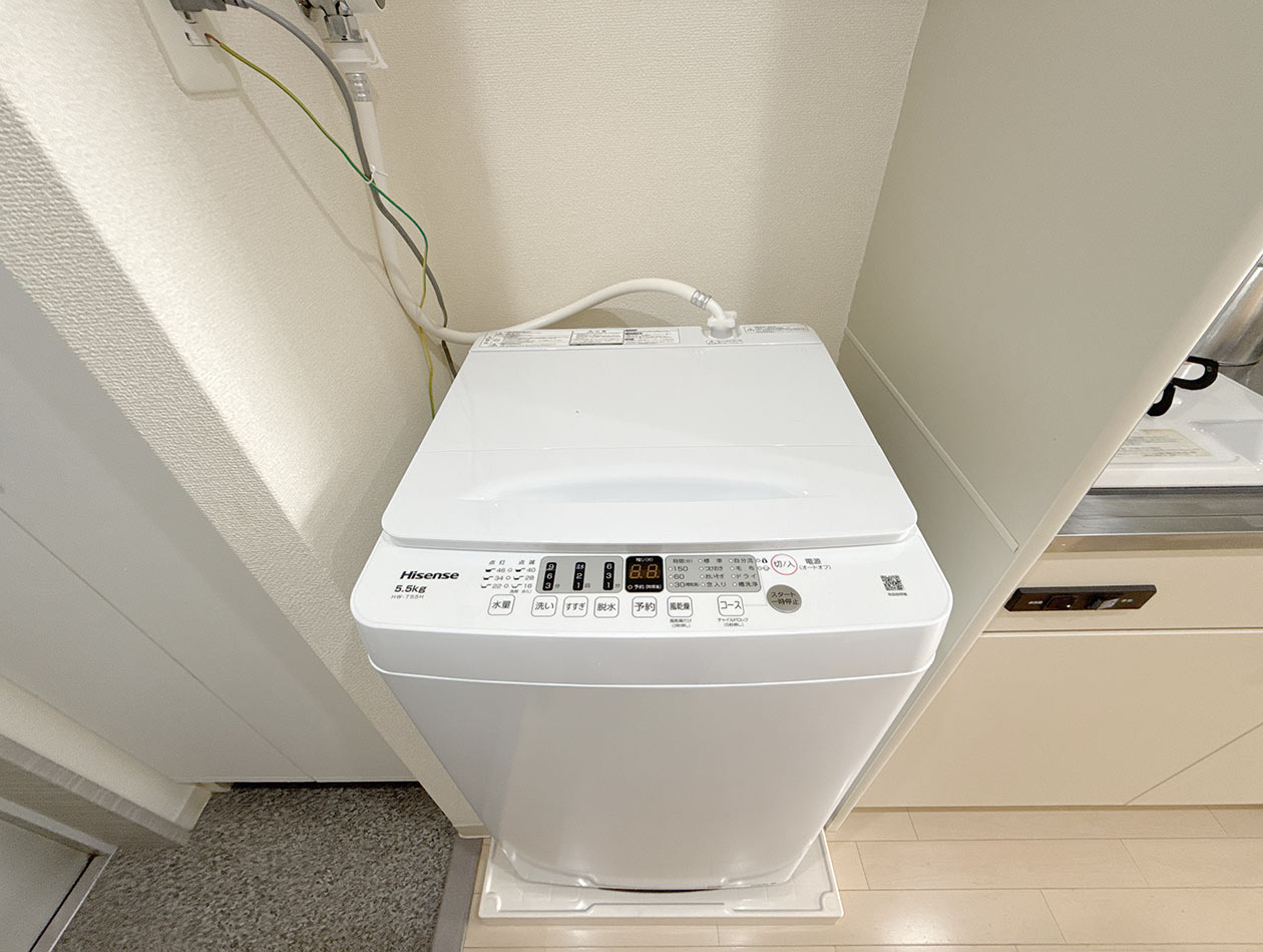 マイナビSTAYミライエ浦安北栄 228 洗濯機