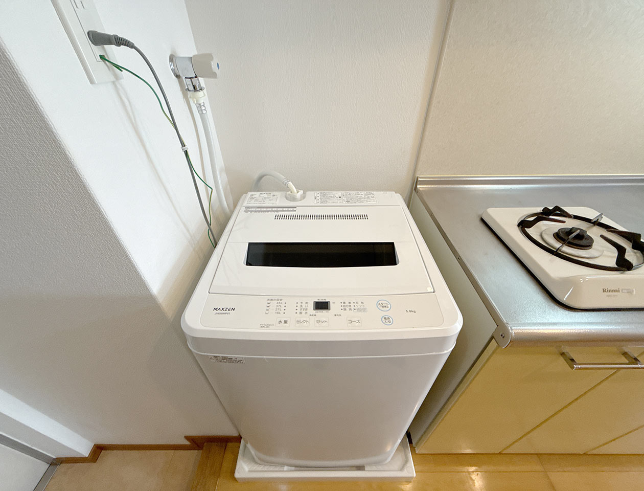 マイナビSTAYミライエ麻布霞町 201 洗濯機