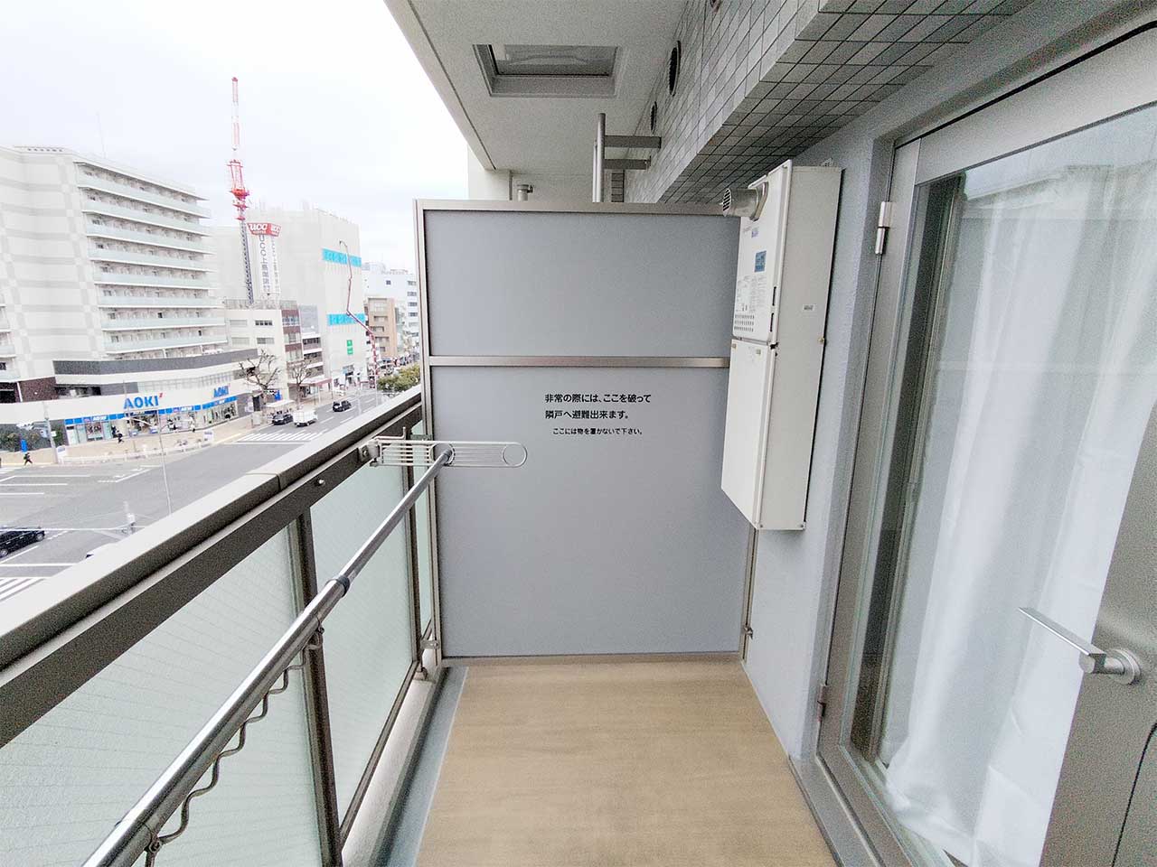 マイナビSTAY神戸ハーバーテラス 605 バルコニー