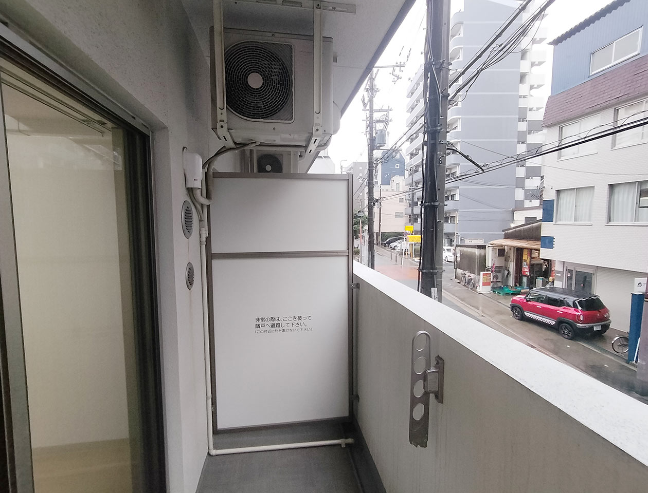 マイナビSTAY新大阪レヴォリス 202 バルコニー