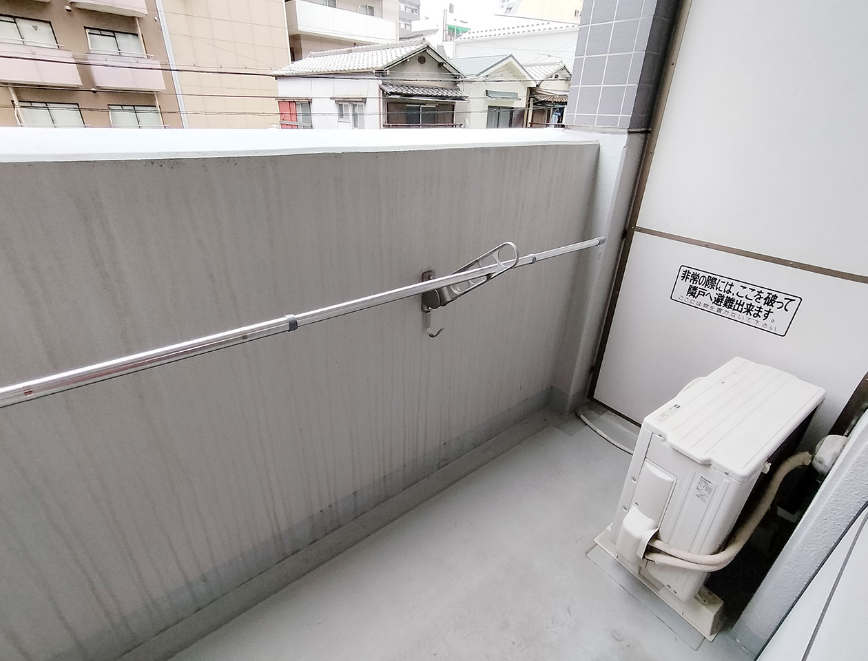 マイナビSTAY梅田東 232 バルコニー