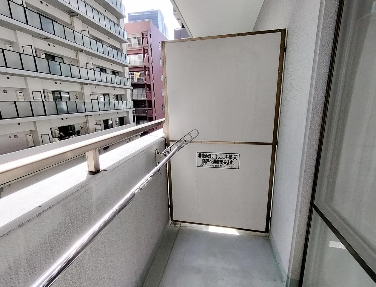 マイナビSTAY梅田東 322 バルコニー