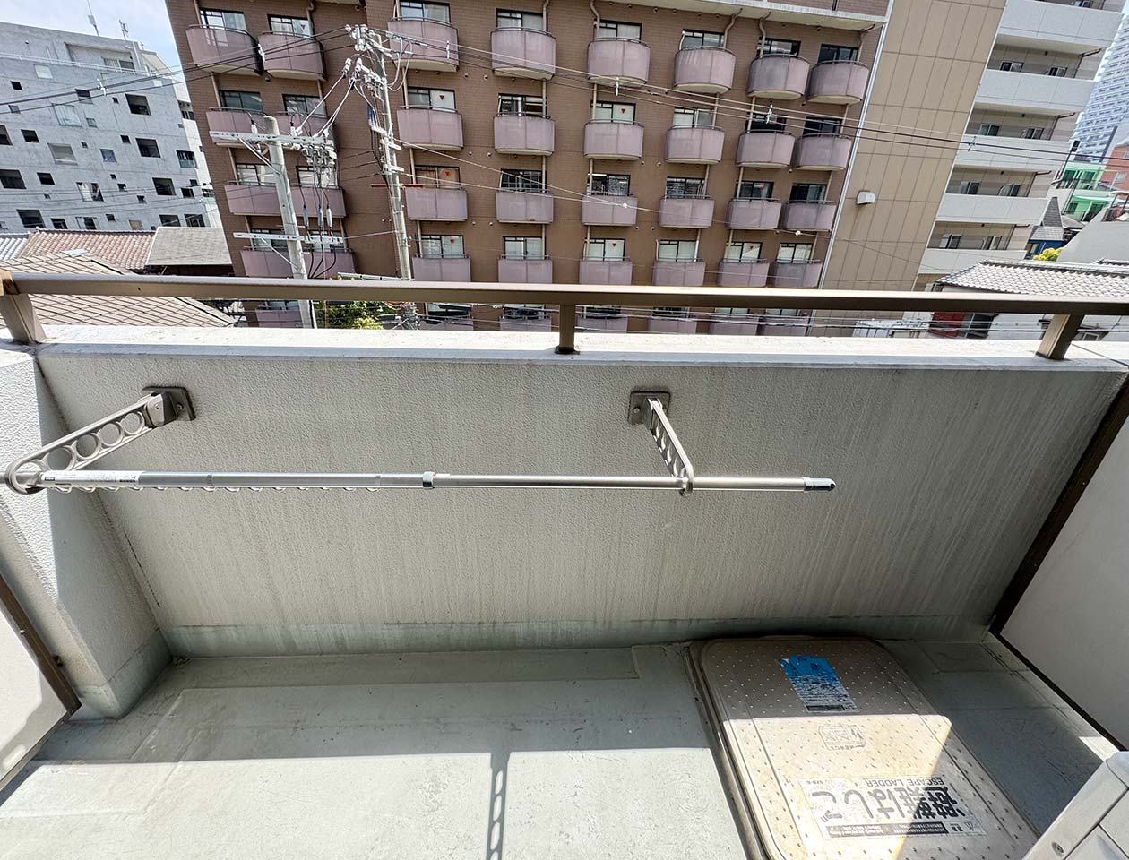 マイナビSTAY梅田東 337 バルコニー