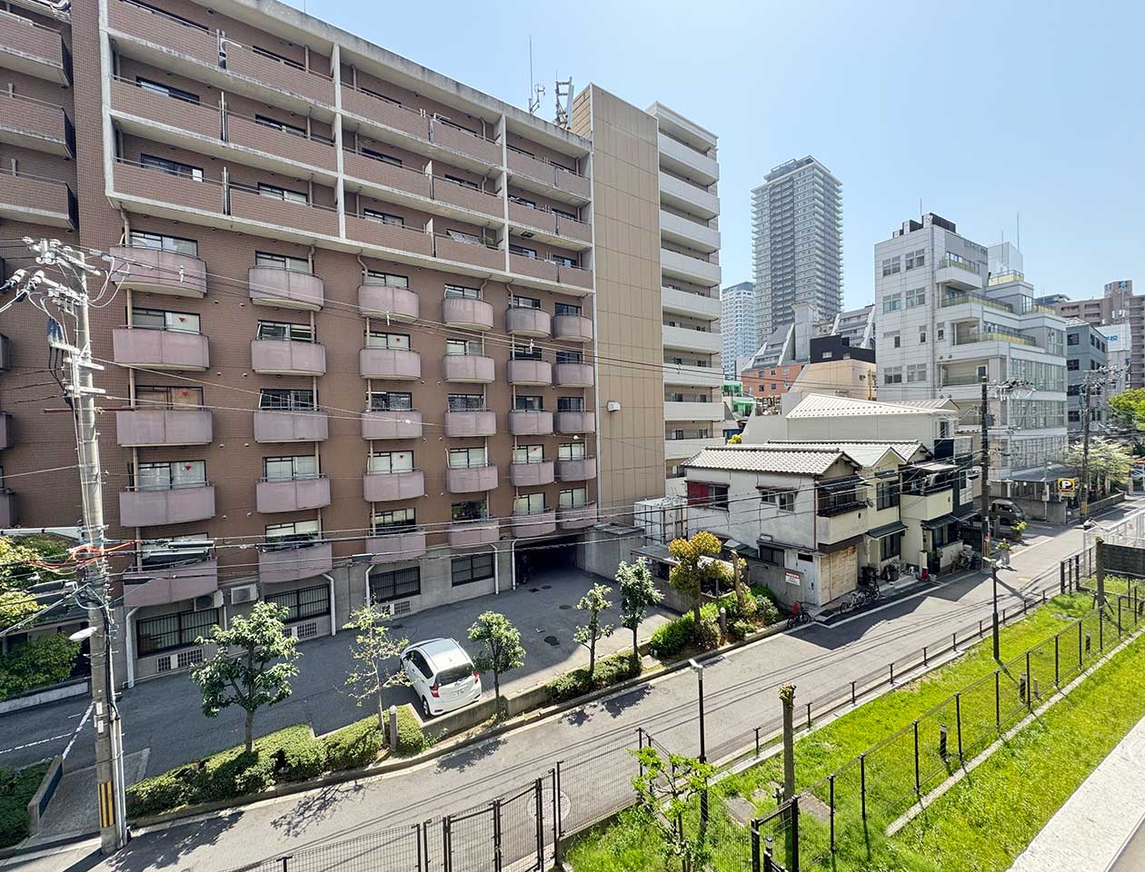 マイナビSTAY梅田東 337 バルコニー