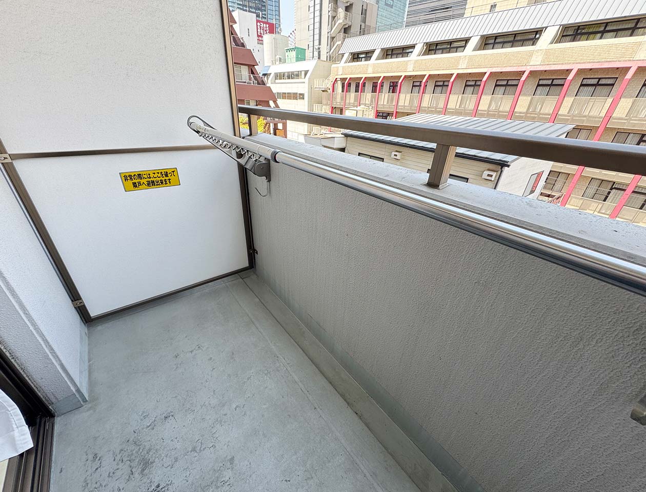 マイナビSTAY梅田東 510 バルコニー