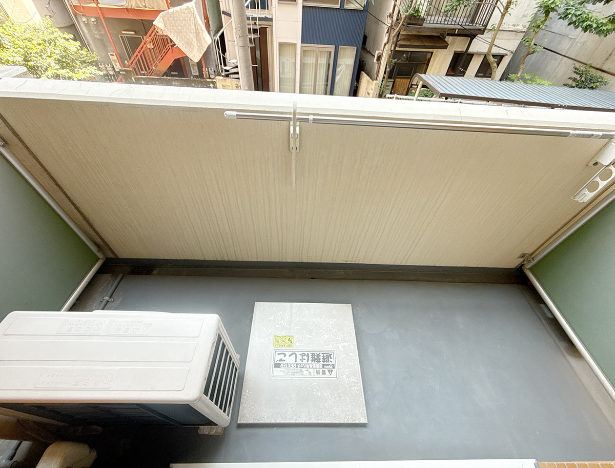 マイナビSTAYアーバンコート市谷本村町 202 バルコニー
