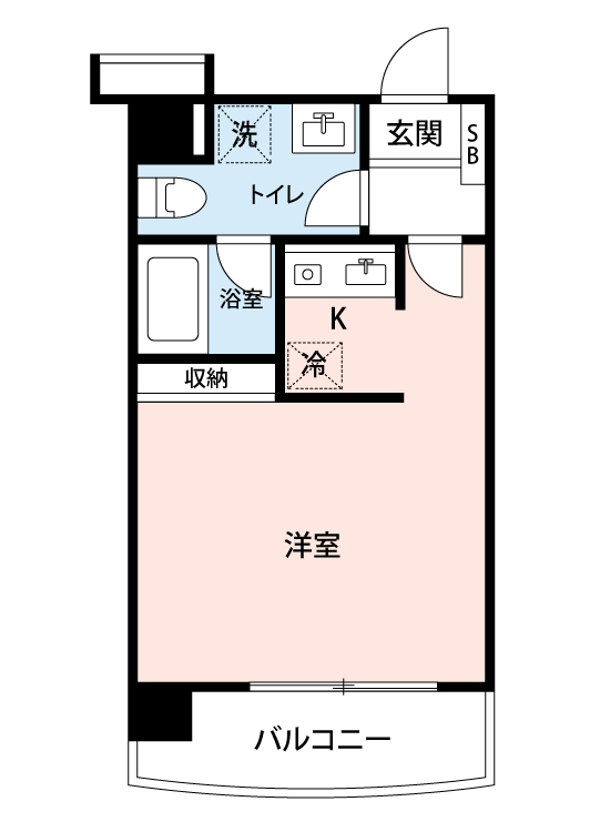 マイナビSTAYロイヤルグランデ恵比寿 202 間取り図